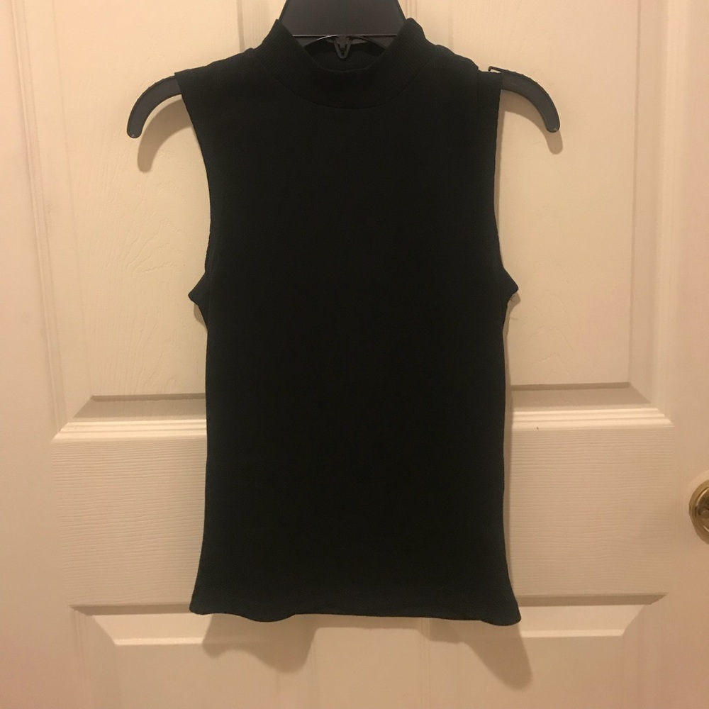 Turtleneck Tank Top